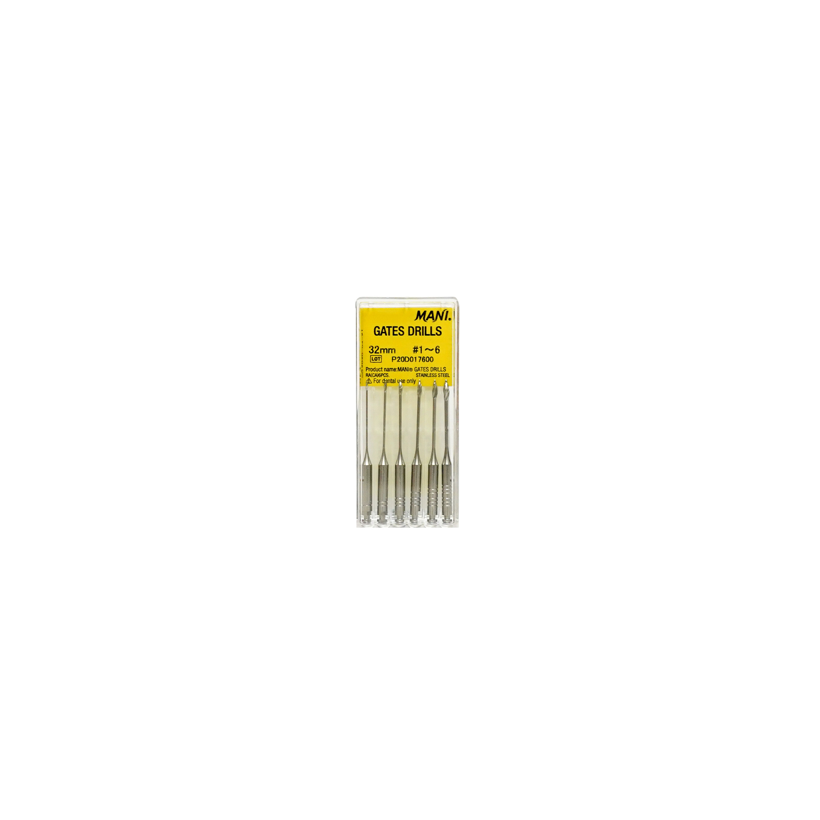 Mani Gate Drill 32mm No 1-6